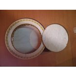 SZALONCUKORTARTÓ DOBOZ MÉZI DÍSZÍTÉSSEL