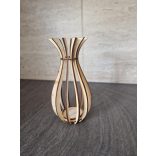 DEKOR VÁZA VIRÁGOKKAL