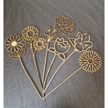 DEKOR VÁZA VIRÁGOKKAL