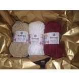 HORGOLÓ FONALCSOMAG-RUDOLPH SZOBAMAMUSZ (BORDÓ)